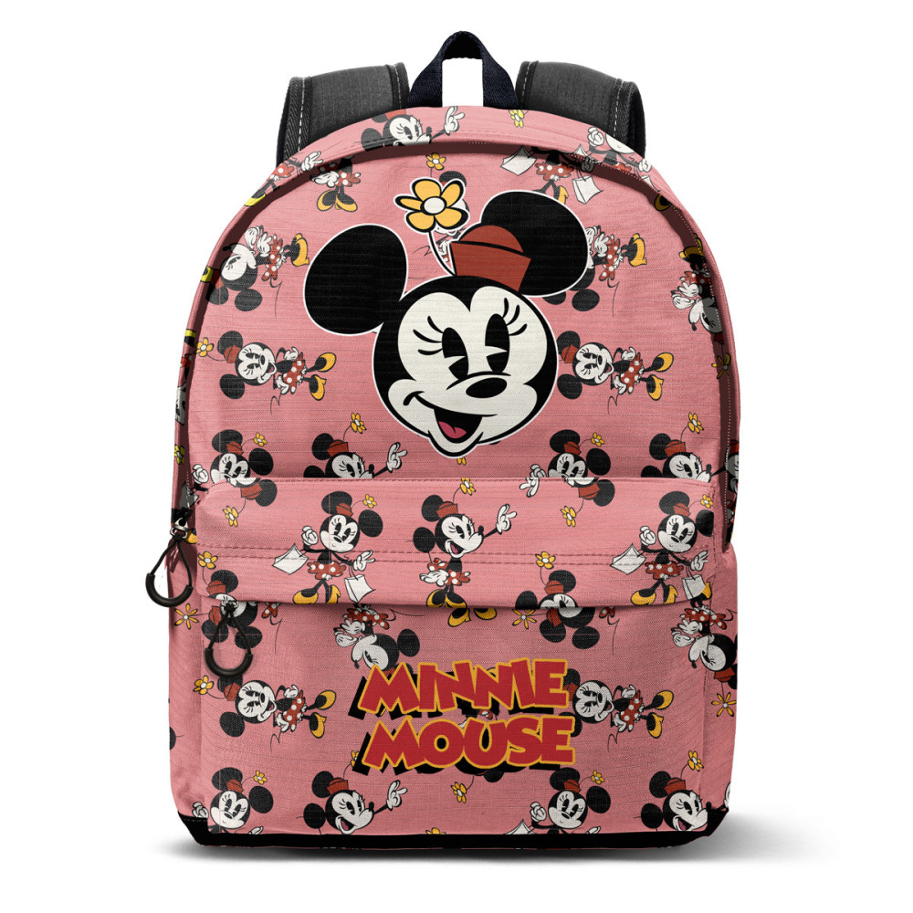 Mochila cor-de-rosa da Minnie Mouse