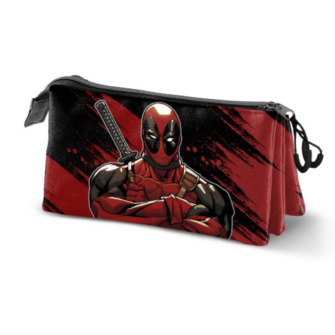 Estojo vermelho Deadpool