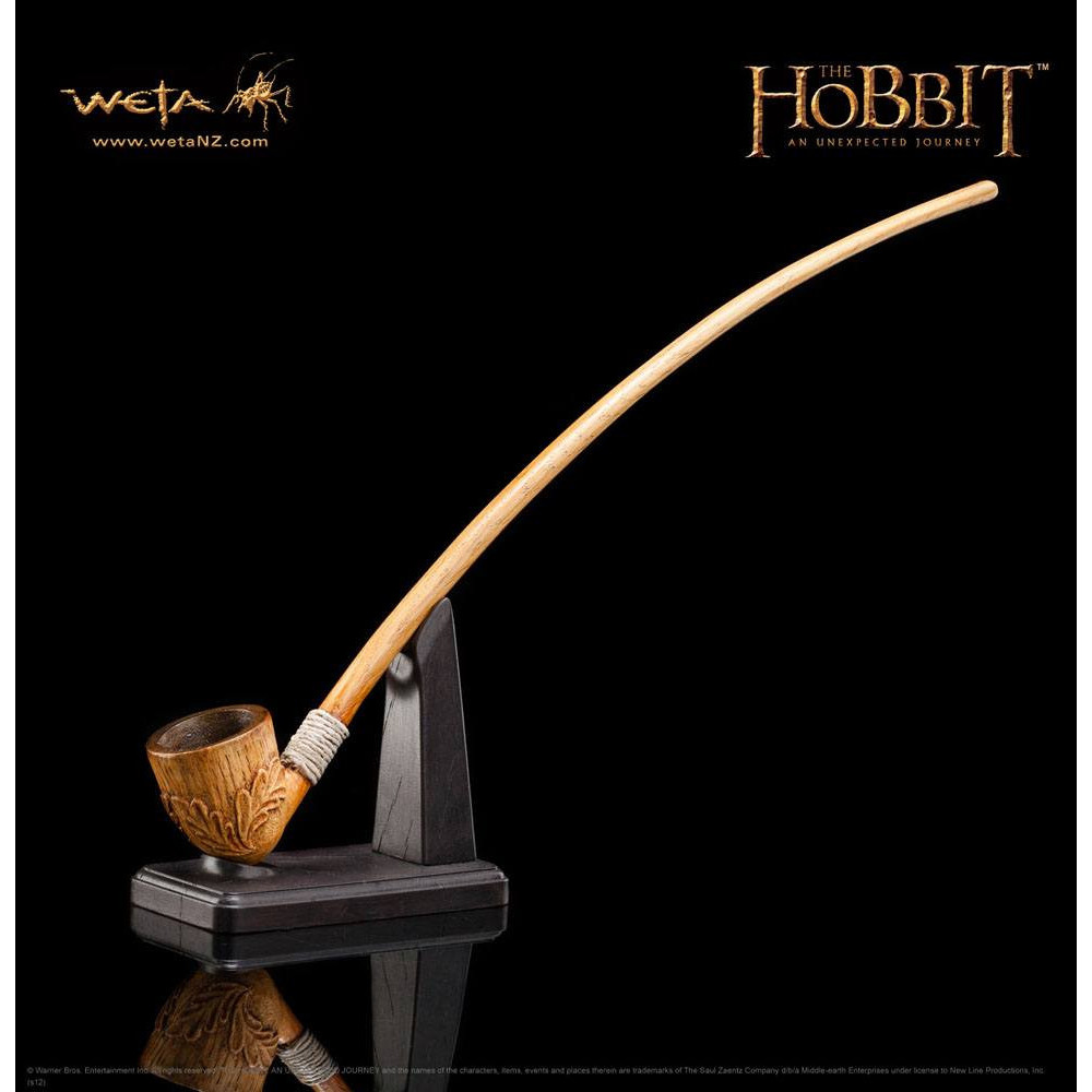 Réplica 1:1 do cachimbo de Bilbo Bolseiro O Hobbit: Uma Viagem Inesperada