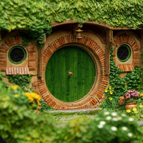 Casa do Hobbit Coleção Weta 19 cm O Senhor dos Anéis