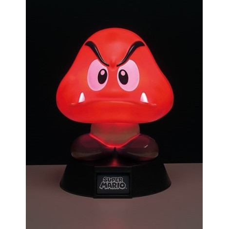 Super Mario Goomba 3D Mini Lâmpada 10 cm