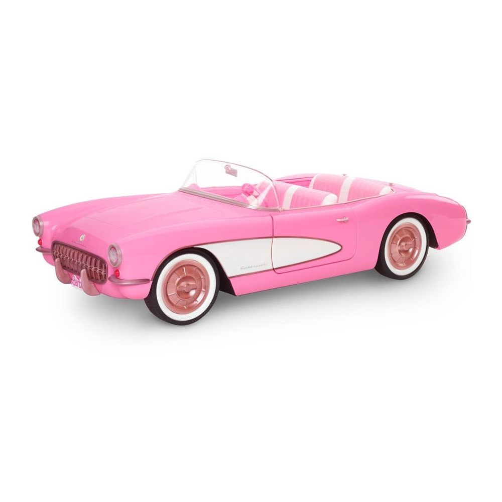 Carro conversível Corvette rosa Barbie o filme