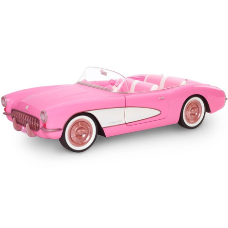 Carro conversível Corvette rosa Barbie o filme