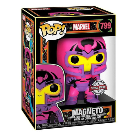 Funko POP! Magneto Luz Negra Exclusivo