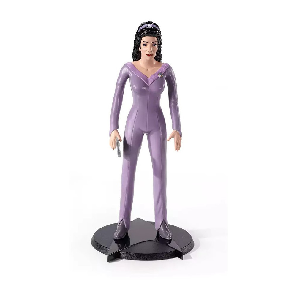 Bendyfigs Troi Figura de Star Trek da Próxima Geração