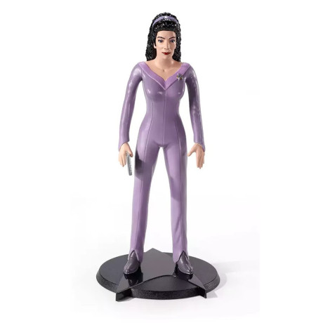 Bendyfigs Troi Figura de Star Trek da Próxima Geração