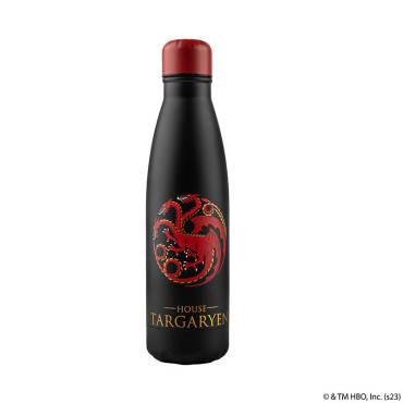 Garrafa de metal da Casa Targaryen (Game of Thrones)