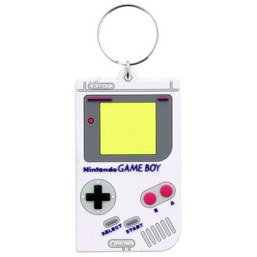 Porta-chaves de borracha Game Boy Nintendo 6 cm