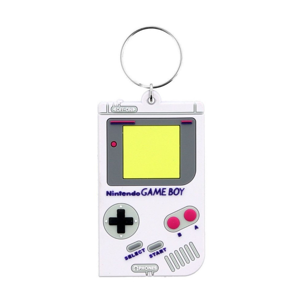 Porta-chaves de borracha Game Boy Nintendo 6 cm