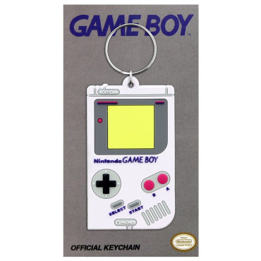 Porta-chaves de borracha Game Boy Nintendo 6 cm