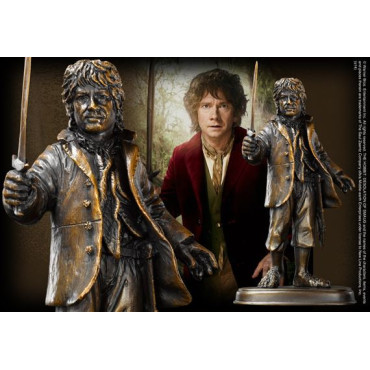 Figura Bilbo Baggins O Hobbit bronze Noble Collection