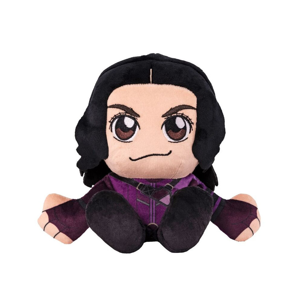 Marvel Kate Bishop sentada em peluche