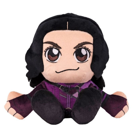 Marvel Kate Bishop sentada em peluche