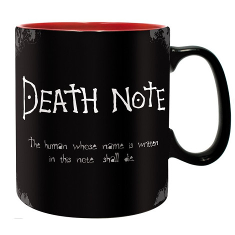 Death Note Logótipo de caneca grande 460 ml