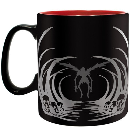 Death Note Logótipo de caneca grande 460 ml