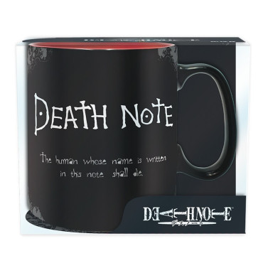 Death Note Logótipo de caneca grande 460 ml