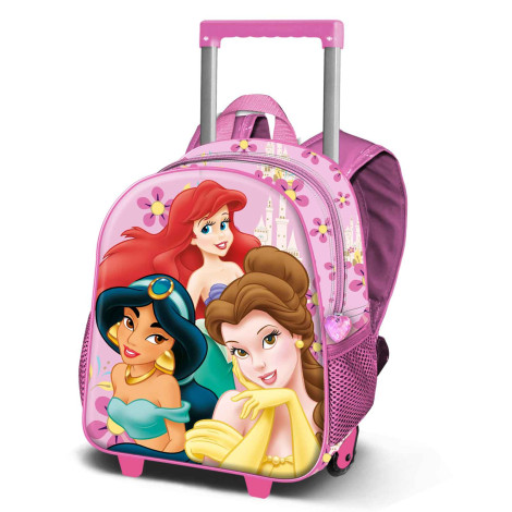 Mochila Trolley Rosa Disney Princess para Crianças