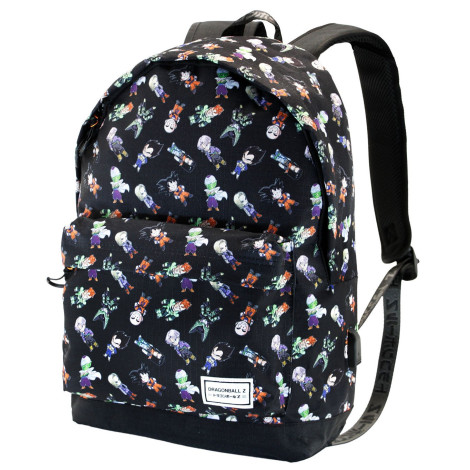 Dragon Ball Mochila Personagens Preto