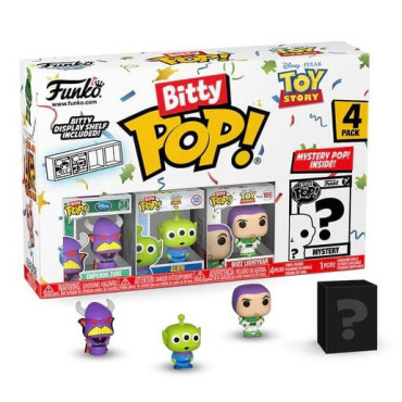 Pacote de 4 Bitty POP! Toy Story