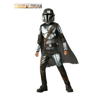 Fato de criança Din Djarin Star Wars: O Mandaloriano com capa