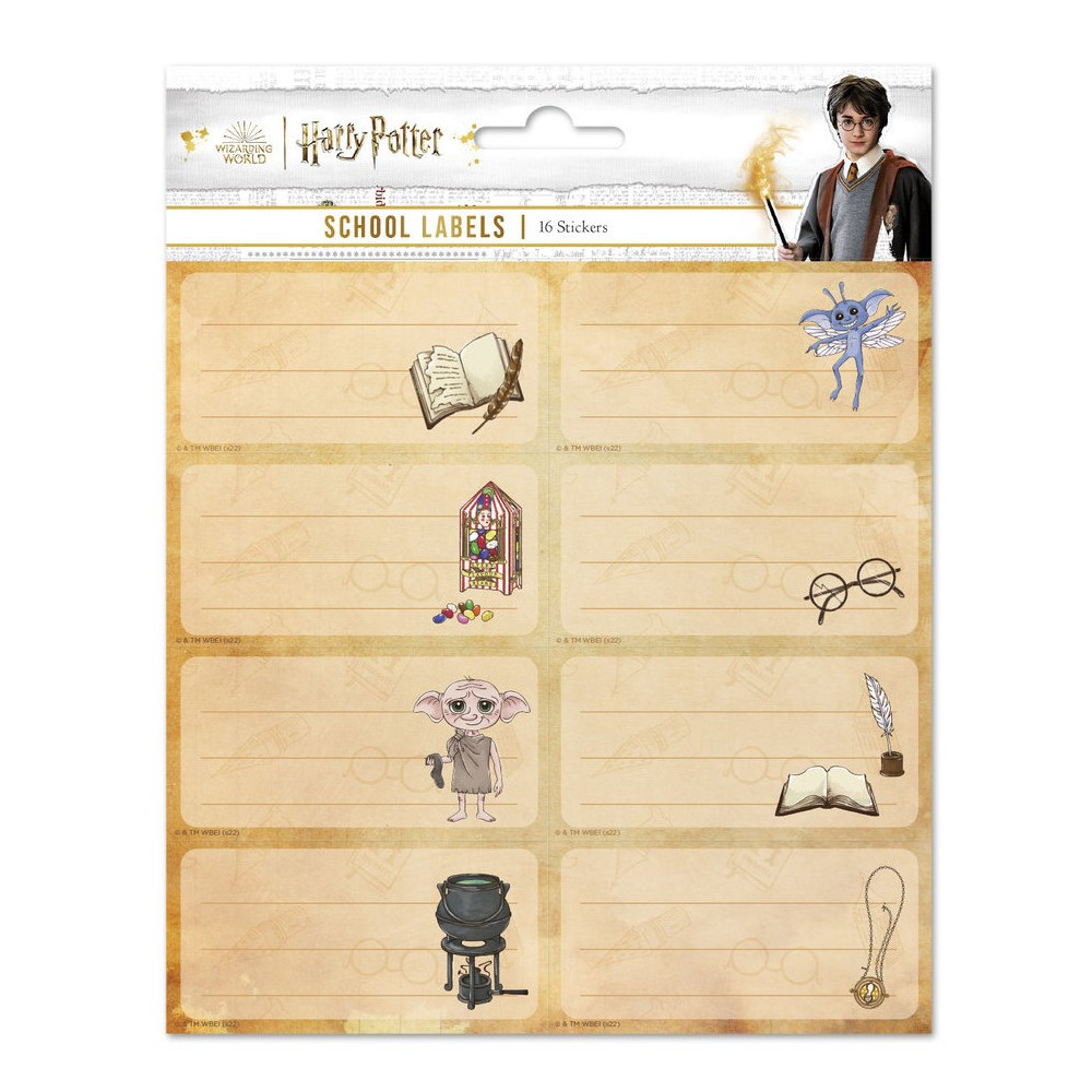 Conjunto de autocolantes Harry Potter