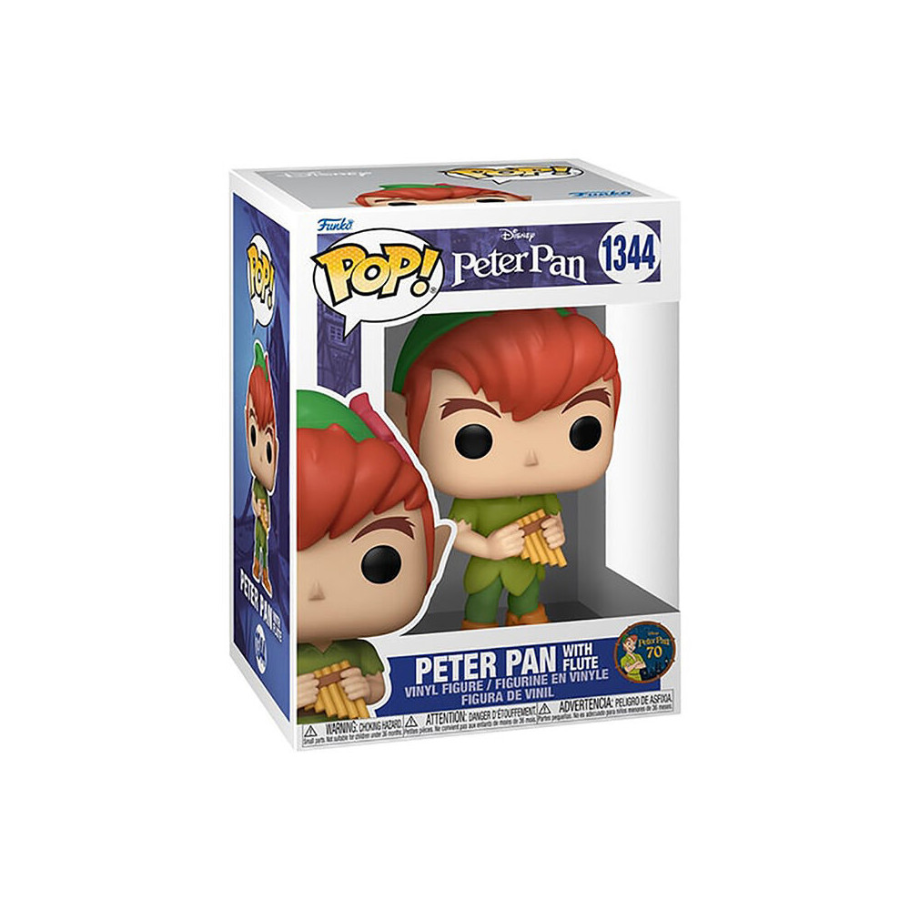 Funko Peter Pan com Flauta 70º Aniversário Disney