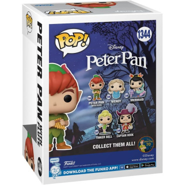 Funko Peter Pan com Flauta 70º Aniversário Disney