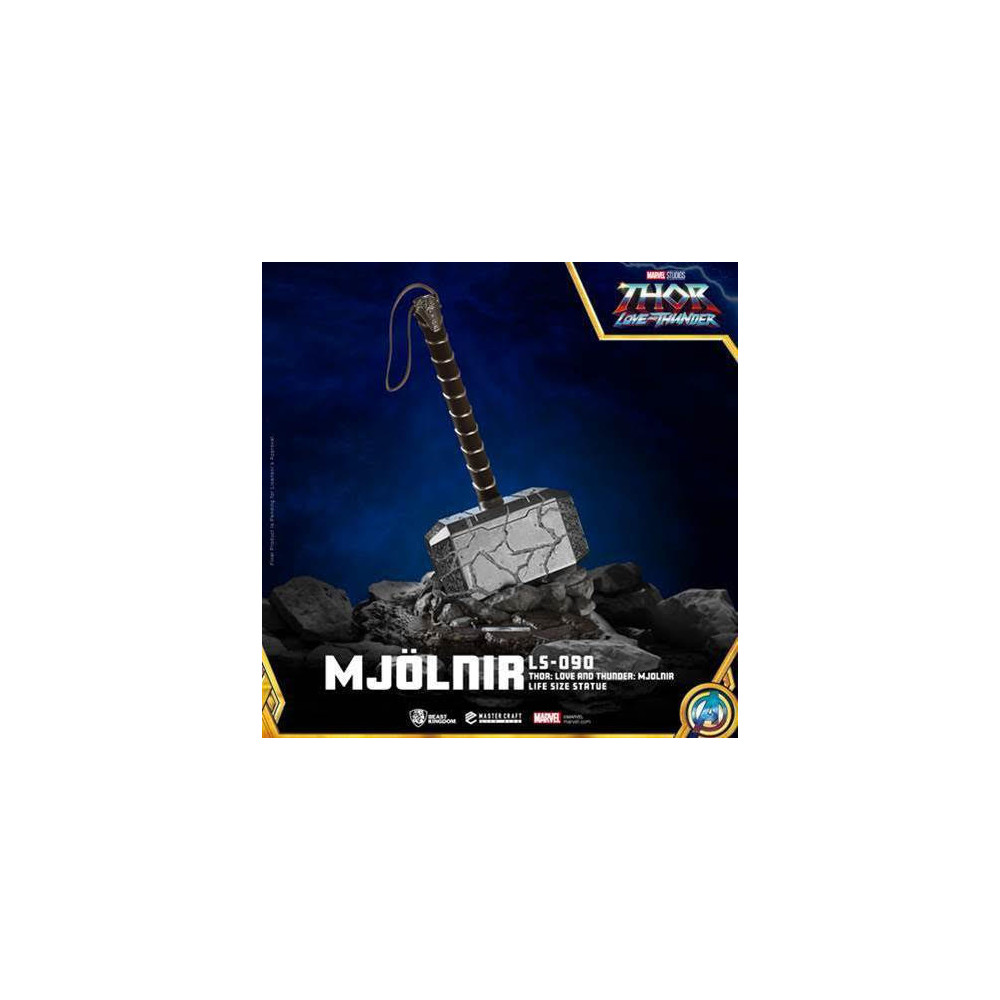 Figura 1:1 Mjölnir de Thor Beast Kingdom Marvel