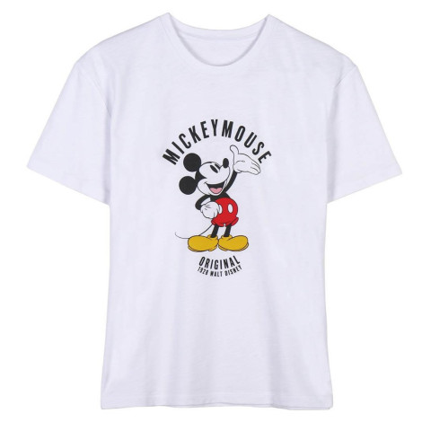 T-shirt Mickey Mouse branco Disney