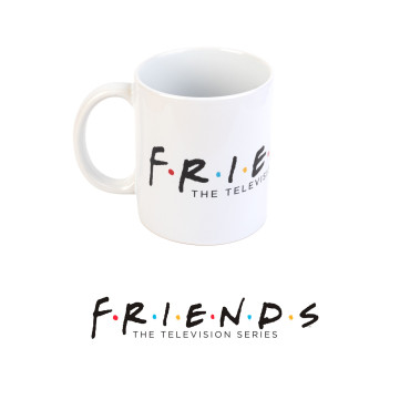 Caneca Friends Série do logótipo