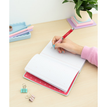 Caderno Pusheen Purrfect A5 com caneta