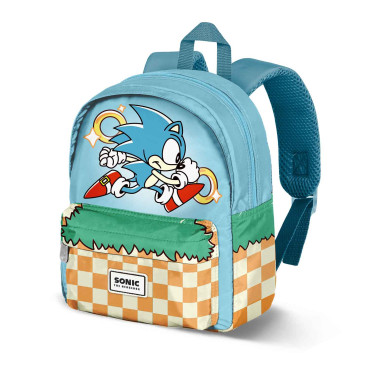 Mochila de berçário azul Sega-Sonic