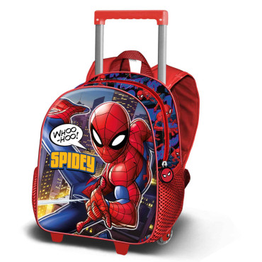 Spiderman Mochila trolley para crianças Vermelho