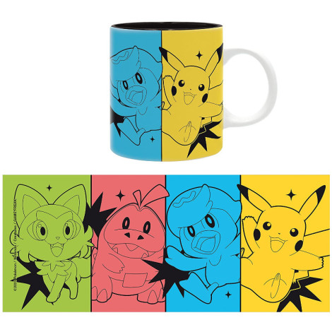 Caneca inicial do pokémon Escarlate e Roxo