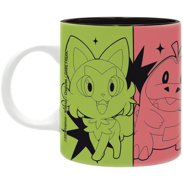 Caneca inicial do pokémon Escarlate e Roxo