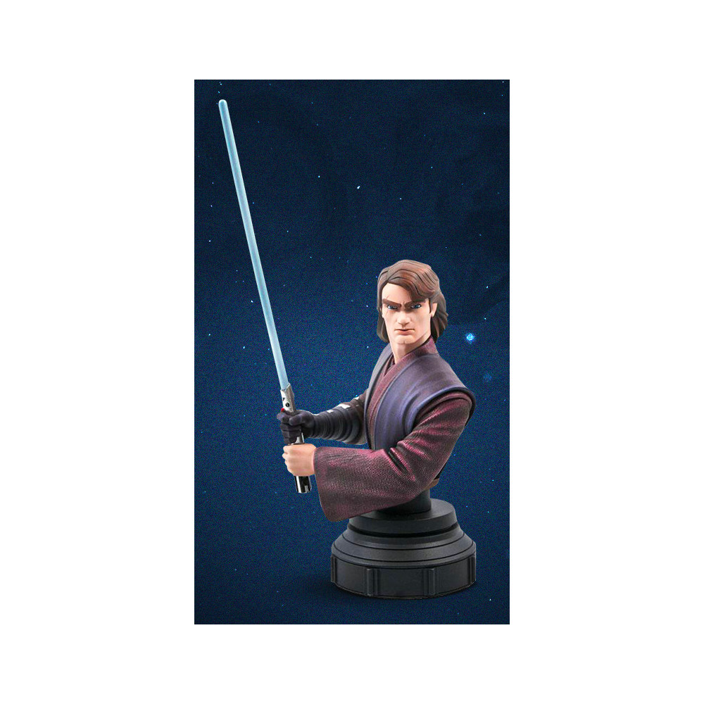 Busto de Anakin Skywalker Star Wars: O Clone