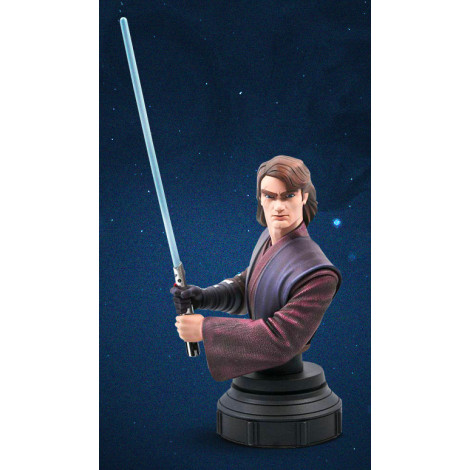 Busto de Anakin Skywalker Star Wars: O Clone