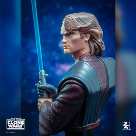 Busto de Anakin Skywalker Star Wars: O Clone