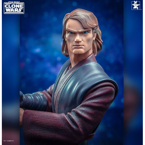 Busto de Anakin Skywalker Star Wars: O Clone