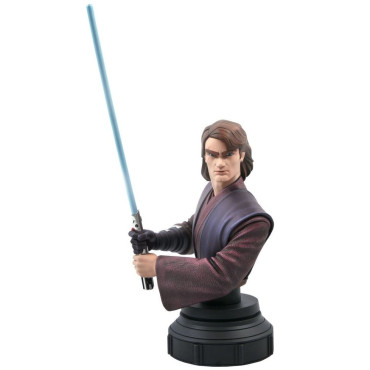 Busto de Anakin Skywalker Star Wars: O Clone