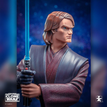 Busto de Anakin Skywalker Star Wars: O Clone