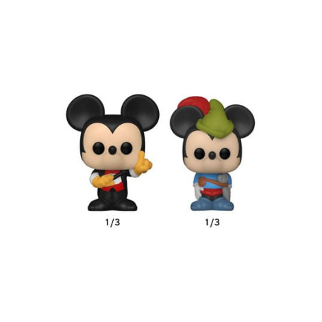 Conjunto de 4 figuras Bitty Pop Mickey Disney