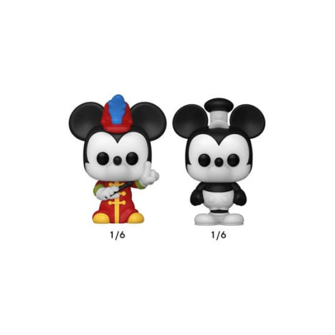 Conjunto de 4 figuras Bitty Pop Mickey Disney