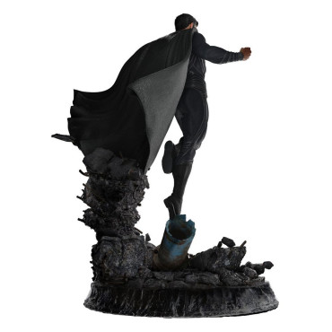 Figura Superman fato preto Liga da Justiça de Zack Snyder