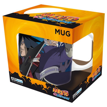 Caneca Naruto vs Madara 320 ml