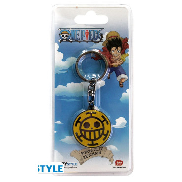 One Piece Porta-chaves de metal Trafalgar Law