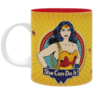 Caneca Mulher Maravilha Dc Comics Mãe