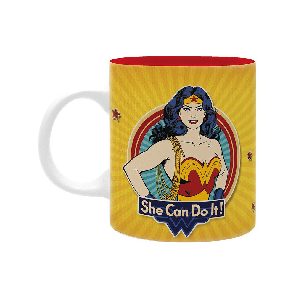 Caneca Mulher Maravilha Dc Comics Mãe