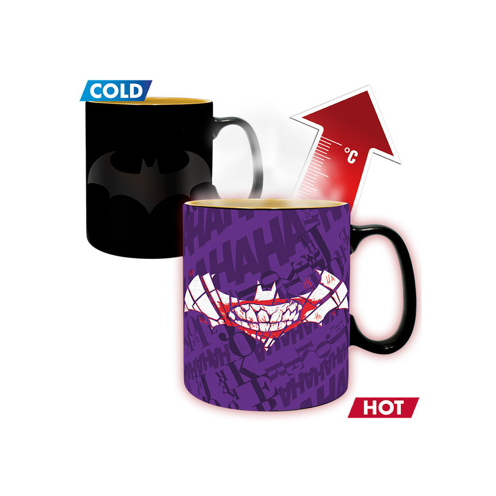 Caneca térmica Joker e Batman 460 ml