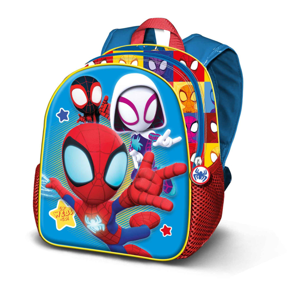 Spiderman Mochila de berçário Azul